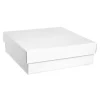 Gourmet Box Square Large White (28x28x9cmH)