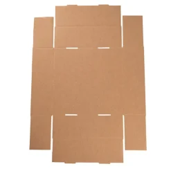 Gourmet Box Square Large Kraft Brown (28x28x9cmH)