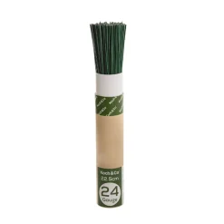 Green Florist Wire 22.5cm (9 inch) 24 Gauge 1kg Tube