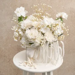 Gypsophila Baby's Breath Bunch x 3 Champagne (62cmH)
