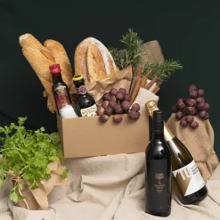 Hamper Catering Tray Flat Pack Small Brown (25x25x12Hcm)