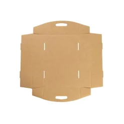 Hamper Tray Flat Pack Extra Small Brown Pk2 (25x16x6cmH)