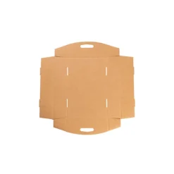 Hamper Tray Flat Pack Mini Kraft Brown (20x12.5x6cmH)