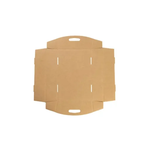 Hamper Tray Flat Pack Mini Kraft Brown Pack 2 (20x12.5x6cmH)