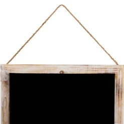 Hanging Chalkboard Rectangle Medium Brown (30x40cm)