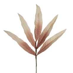 Hart's Tongue Fern Leaf Spray Dusty Pink (80cmH)
