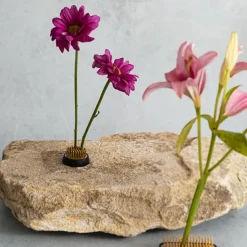 Ikebana Stayput Kenzan Flower Holder No.3 Round Mini (3cmD)