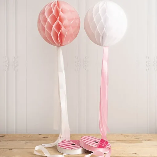 Jumbo Bulk Ribbon Single Face Satin Baby Pink (25mmx100m)