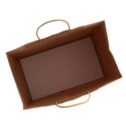 Kraft Paper Bag Takeaway Med Brown Pk10 (305Wx175Gx305mmH)