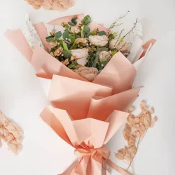 Kraft Paper Duet 80gsm Nectar & White Pack 100 (50x70cm)