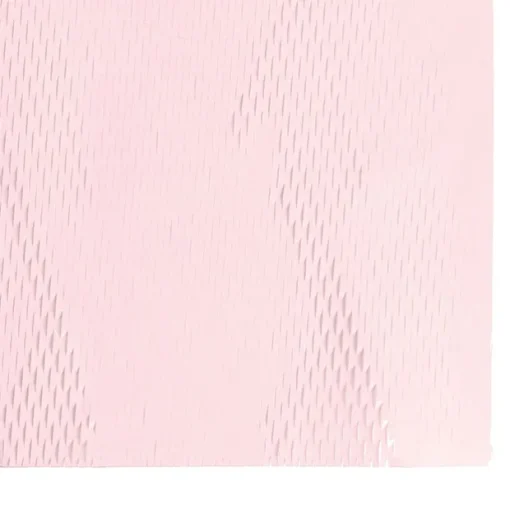 Kraft Paper Honeycomb Expandable Sheet PK50 Pink (50x50cm)