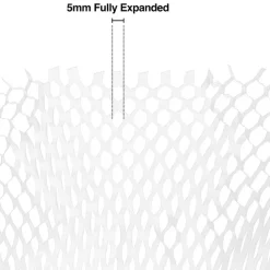 Kraft Paper Honeycomb Expandable Sheet PK50 White (50x50cm)