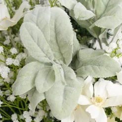 Lambs Ear Spray Grey (34cmH)