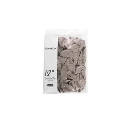 Latex Balloon 12" Pack 36 Metallic Champagne (30.5cmD)
