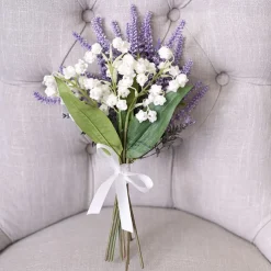 Lavender Bunch x 6 Violet (36cmH)