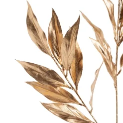 Lily Leaf Spray Gold (75cmH)