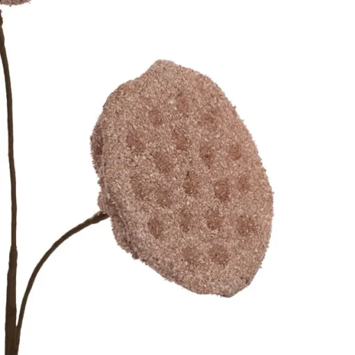 Lotus Pod Spray Dusty Pink (63cmH)