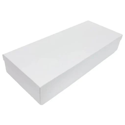 Love Mum Rose Flower Box with Foam Insert White(61x26x11Hcm)