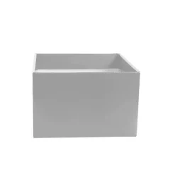 Medium No.6 Posy Box Autolock Base Pk10 Silver (16x12cmH)