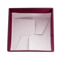 Medium No.6 Posy Box Autolock Base Pk10 SugarPlum (16x12cmH)