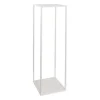 Metal Centrepiece Flower Table Stand KD White (30x30x110cmH)