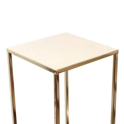 Metal Centrepiece Stand KD Gold (25x25x96cmH)