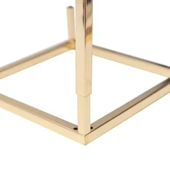 Metal Centrepiece Stand KD Gold (25x25x96cmH)
