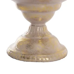 Metal Compote Round Bowl Vase Nude (38cmDx31.5cmH)