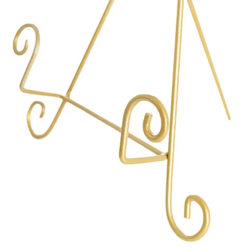 Metal Table Easel Gold (30cmH)