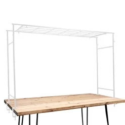 Metal Table Flower Arch 4 Clips Panel Extendable (125x98cmH)