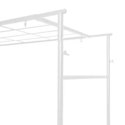 Metal Table Flower Arch 4 Clips Panel Extendable (125x98cmH)