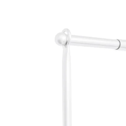 Metal Table Flower Arch Extendable White (125x110cmH)