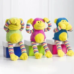 Milo Monkey Bright Striped Blue (38cmHT)