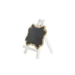 Mini Chalkboard Glitter Frame Gold Pack 6 (7x8cmH)