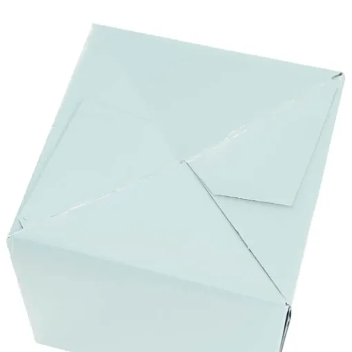 Mini Posy Box Gloss Autolock Base Pk25 Baby Blue (13x12cmH)