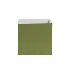 Mini Posy Box Gloss Autolock Base Pk25 Moss Green (13x12cmH)