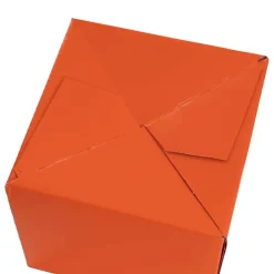 Mini Posy Box Gloss Autolock Base Pk25 Orange (13x12cmH)