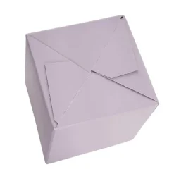 Mini Posy Box Matte Autolock Base Pk25 Dark Mauve (13x12cmH)