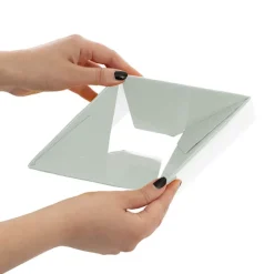 Mini Posy Box Matte Autolock Base Pk25 Sage (13x12cmH)