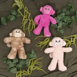 Monkey Sammy Plush Soft Toy Soft Peach (20cmST)