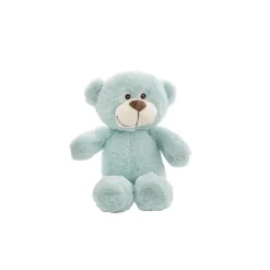 Mr Snuggles Plush Teddy Bear Aqua Teal (15cmST)