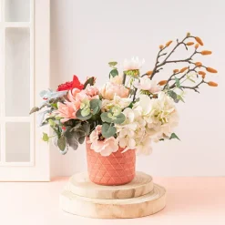 Natural Wood Timber Slice Round Brown (Approx. 30cmx4cmH)