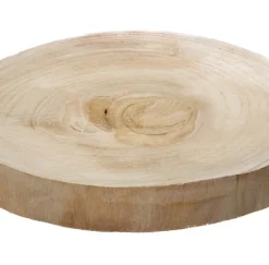 Natural Wood Timber Slice Round Brown (Approx. 30cmx4cmH)