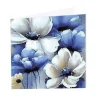 Nouvelle Gift Card & Envelope White Anemone Pk25 (10x10cmH)