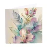 Nouvelle Gift Card & Envelope Pastel Hibiscus Pk25(10x10cmH)