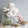 Octopus Sally Plush Soft Toy Cream (25cmST)