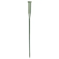 Orchid Vials Large With Stem & Cap Pack 10 Green (30cm)