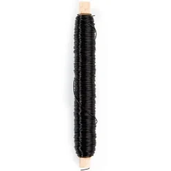 Painted Metallic Wire 0.55mmx50m on Stick 100g Black 23ga