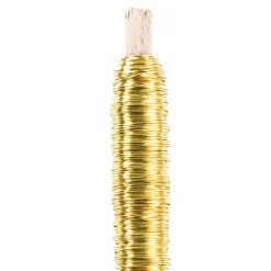 Painted Metallic Wire 0.55mmx50m onStick 100g LightGold 23ga