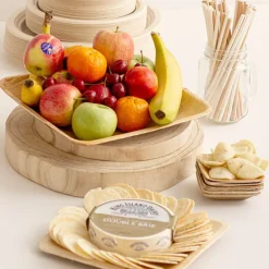 Palm Leaf Square Dip Bowl (9cm) Pack 10